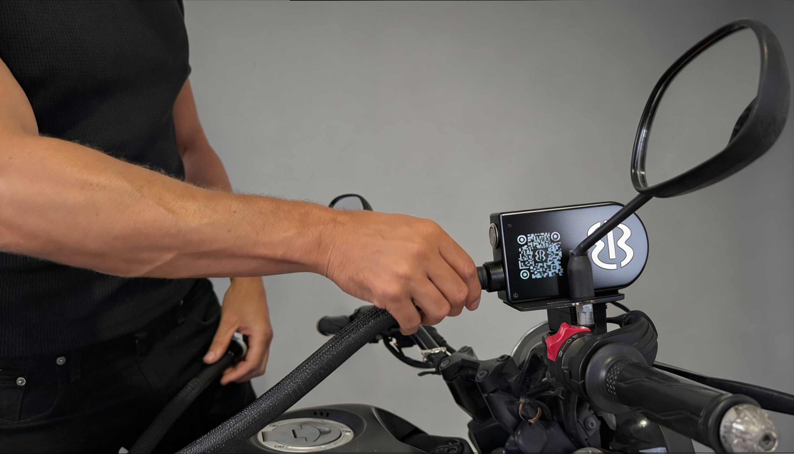 Connecting the medical-grade air tube